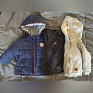 Boy Winter Coat Bundle, 12 Month